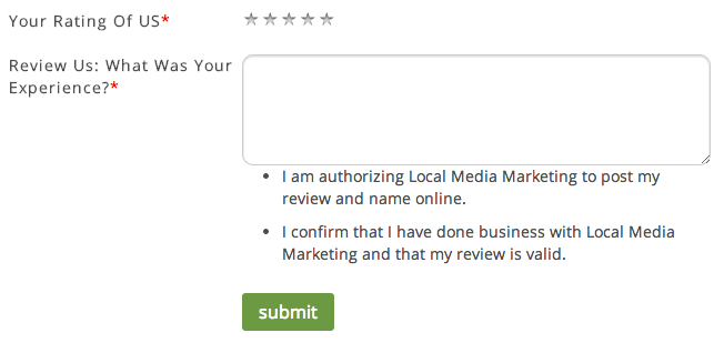 Easy-Peasy Feedback Form